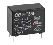 Relay 24V10A HF33F/024-HS3 4 Chân